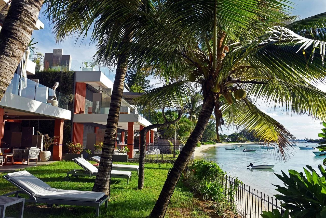 Beachfront apartment for sale.