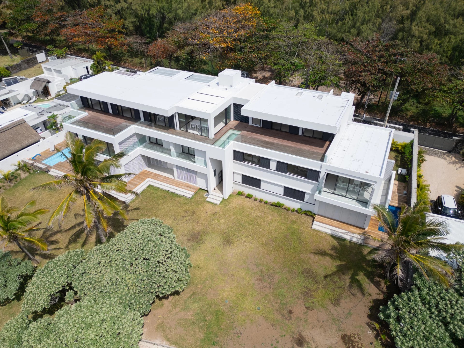 Beachfront penthouse for sale.